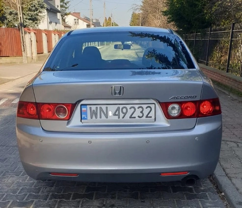 Honda Accord cena 15900 przebieg: 259000, rok produkcji 2004 z Pieniężno małe 379